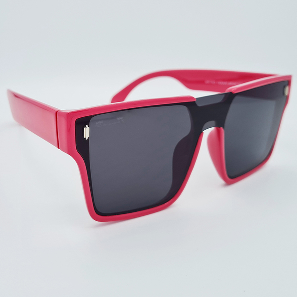 Ochelari de soare Unisex, Matteo Ferari, UV400, Ramă Roz, MFJH-151PK