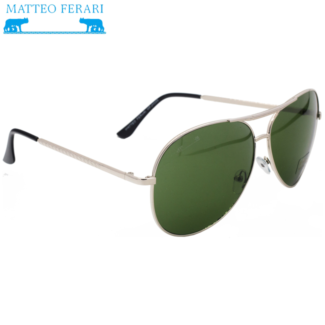Ochelari de soare stil Aviator pentru Bărbați, Matteo Ferari, UV400, MFJH-049S
