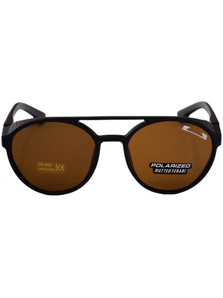 Ochelari de soare maro bărbătești, polarizați, UV400, MFJH-003BR