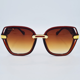 Ochelari de soare maro pentru Femei, Elegant, protecție UV400, MFJH-137BR
