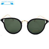 Ochelari de soare pentru Femei, Cat eye, Matteo Ferari, UV400, Negru, MFJH-033BK
