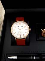 Set bărbătesc Cadou Matteo Ferari, Ceas, Butoni si pix metalic MF071B110G