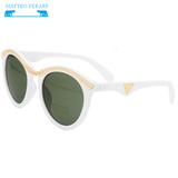Ochelari de soare pentru Femei, Matteo Ferari, Albi, UV400, MFJH-031W