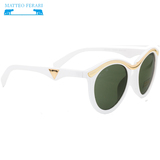 Ochelari de soare pentru Femei, Matteo Ferari, Albi, UV400, MFJH-031W