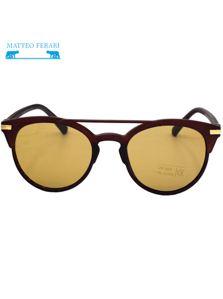 Ochelari de soare pentru Femei, Matteo Ferari, Maro, UV400, MFJH-026BR