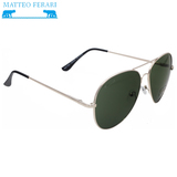 Ochelari de soare pentru Bărbați, Matteo Ferari, Pilot, UV400, MFJH-039S