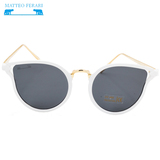Ochelari de soare pentru Femei, Cat eye, Matteo Ferari, Albi, UV400, MFJH-033W