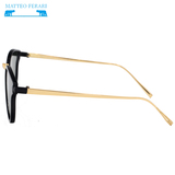 Ochelari de soare pentru Femei, Cat eye, Matteo Ferari, UV400, Negru, MFJH-033BK