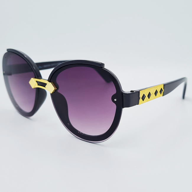 Ochelari de soare Negri pentru Femei, Matteo Ferari, MFJH-130BK