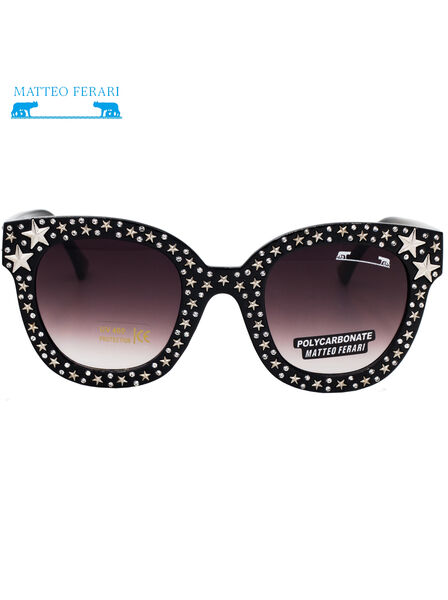 Ochelari de soare pentru Femei, UV400, Matteo Ferari, MFJH-017BK