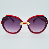 Ochelari de soare roșii pentru Femei, Matteo Ferari, UV400, MFJH-130R