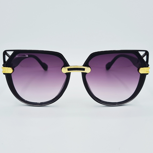 Ochelari de soare pentru Femei, Matteo Ferari, Cat eye, Negru, MFJH-135BK