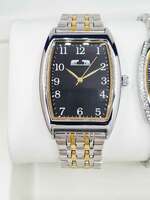 Set cadou ceas clasic pentru el și ea Matteo Ferari argintiu/auriu MF017