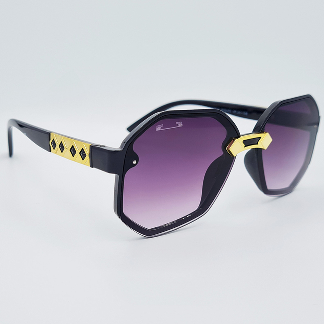 Ochelari de soare pentru Femei Matteo Ferari, UV400, Negru, MFJH-136BK