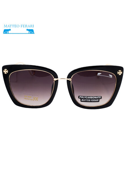 Ochelari de soare pentru Femei, Rectangulari, UV400, MFJH-014BK