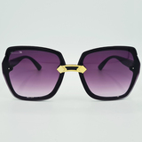 Ochelari de soare negri pentru Femei, Matteo Ferari, UV400, MFJH-131BK