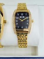 Set cadou ceas clasic pentru el și ea Matteo Ferari auriu MF013