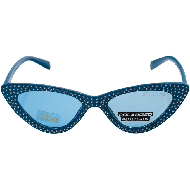 Ochelari de soare pentru Femei, Blue Cat eye, UV400, MFJH-006BL