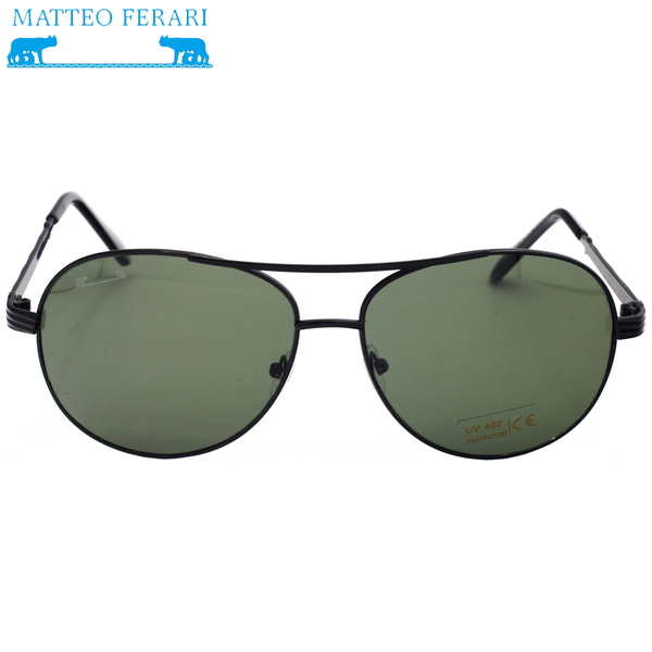 Ochelari de soare pentru Bărbați, Matteo Ferari, UV400, Stil Pilot, MFJH-047K