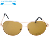 Ochelari stil Pilot pentru Bărbați, Matteo Ferari, UV400, MFJH-047BR