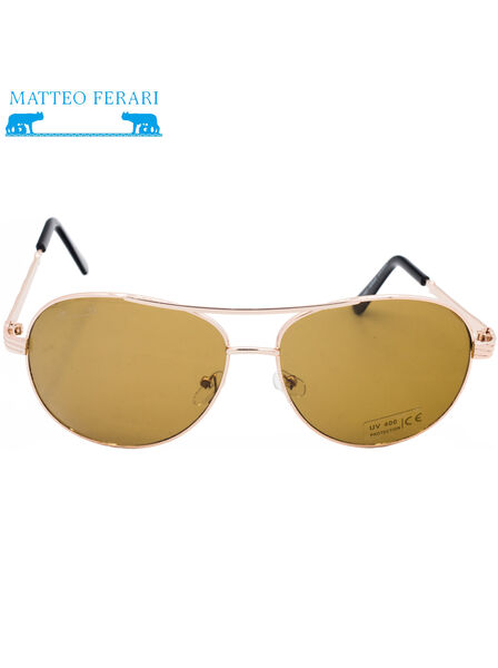 Ochelari stil Pilot pentru Bărbați, Matteo Ferari, UV400, MFJH-047BR