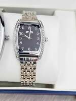 Set cadou ceas clasic pentru el și ea Matteo Ferari argintiu MF015