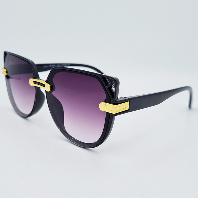 Ochelari de soare pentru Femei, Matteo Ferari, Cat eye, Negru, MFJH-135BK