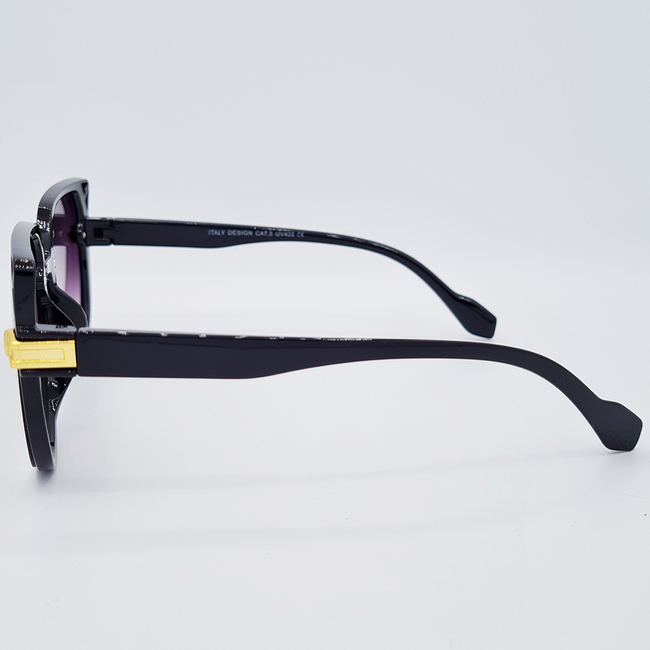 Ochelari de soare pentru Femei, Matteo Ferari, Cat eye, Negru, MFJH-135BK