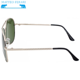 Ochelari de soare stil Aviator pentru Bărbați, Matteo Ferari, UV400, MFJH-049S