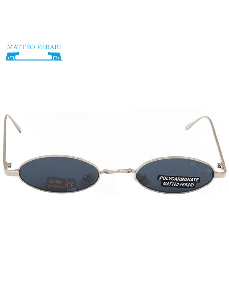 Ochelari de soare Damă, ramă ovală, lentilă neagră, UV400, MFJH-008BK