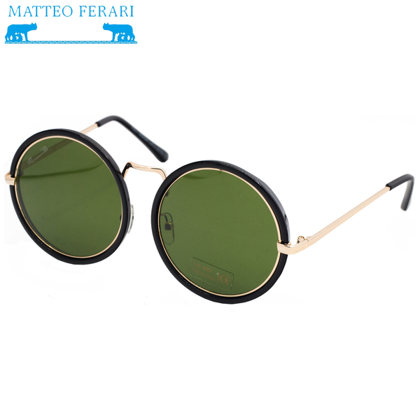 Ochelari de soare Matteo Ferari, UV400, Rotunzi, MFJH-058G