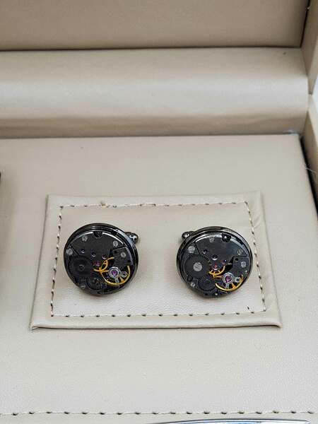 Set bărbătesc Cadou Matteo Ferari, Ceas, Butoni si pix metalic MF022B110G