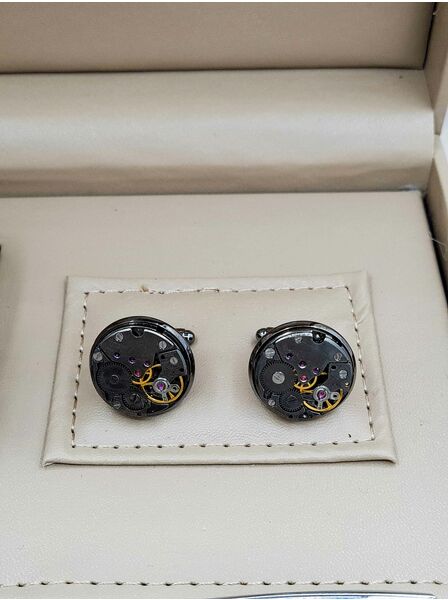 Set bărbătesc Cadou Matteo Ferari, Ceas, Butoni si pix metalic MF022B110G