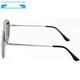 Ochelari de soare pentru Bărbați, Matteo Ferari, UV400, Pilot, MFJH-037S