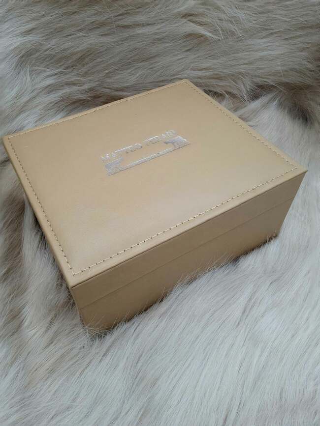 Set bărbătesc Cadou Matteo Ferari, Ceas, Butoni si pix metalic MF023B110G