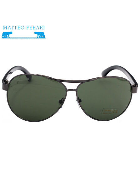 Ochelari de soare Bărbătești; Pilot, Matteo Ferari, UV400, MFJH-046BK
