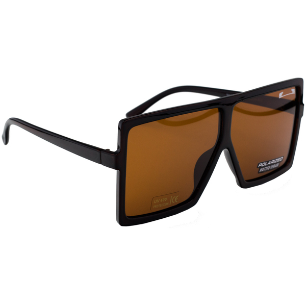 Ochelari de soare Unisex, Rectangulari, UV400, Polarizați, MFJH-013BR