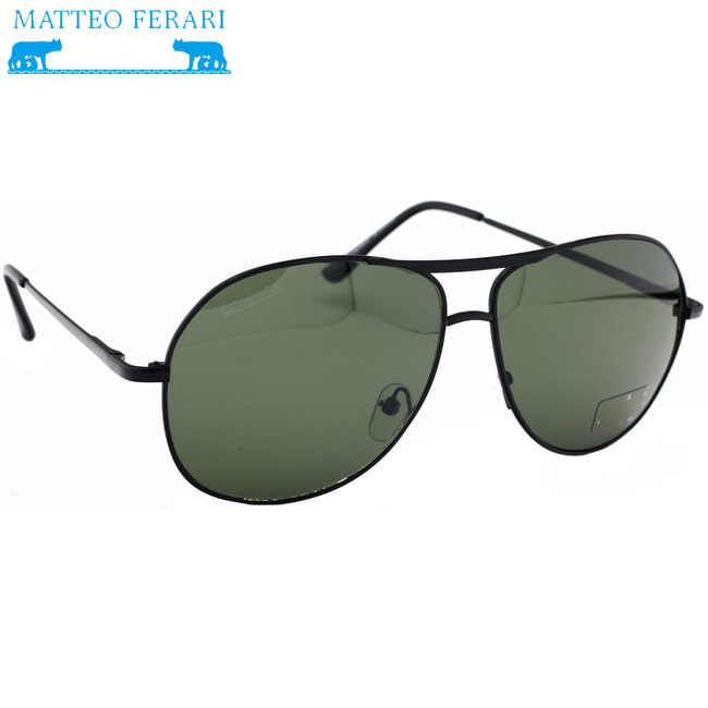 Ochelari de soare Bărbătești, Matteo Ferari, UV400, Negru, MFJH-054BK