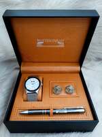 Set bărbătesc Cadou Matteo Ferari, Ceas, Butoni si pix metalic MF011B110G