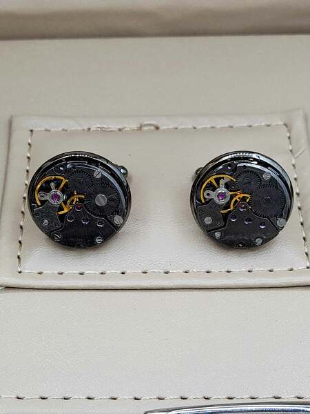 Set bărbătesc Cadou Matteo Ferari, Ceas, Butoni si pix metalic MF008B110G