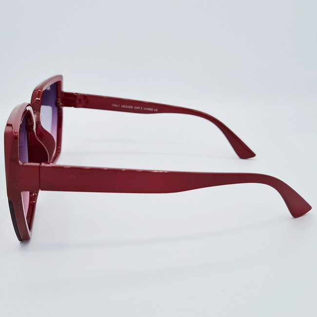 Ochelari de Femei Matteo Ferari, Ramă Roșie, UV400, MFJH-146R