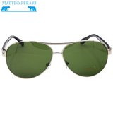 Ochelari de soare Bărbătești, Matteo Ferari, UV400, stil Aviator, MFJH-054S