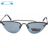 Ochelari de soare Damă, Cat eye, Negru, UV400, MFJH-009BK