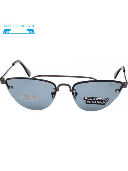 Ochelari de soare Damă, Cat eye, Negru, UV400, MFJH-009BK