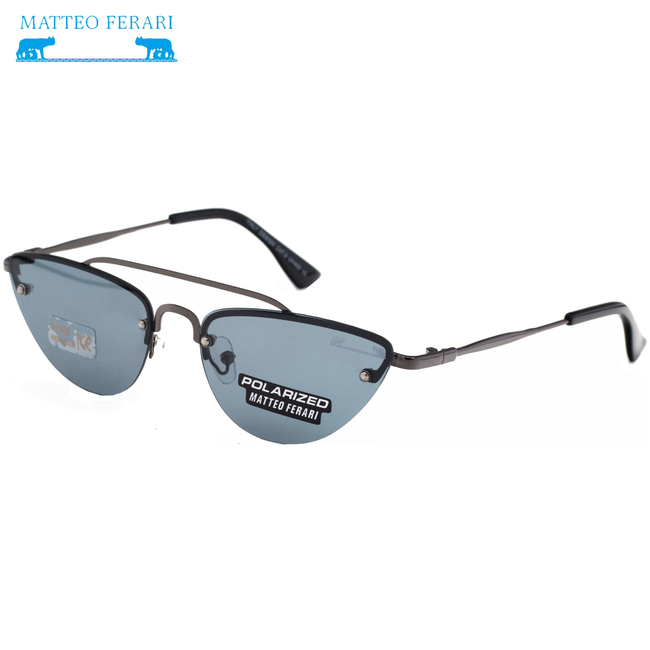 Ochelari de soare Damă, Cat eye, Negru, UV400, MFJH-009BK