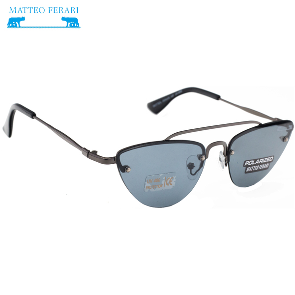 Ochelari de soare Damă, Cat eye, Negru, UV400, MFJH-009BK