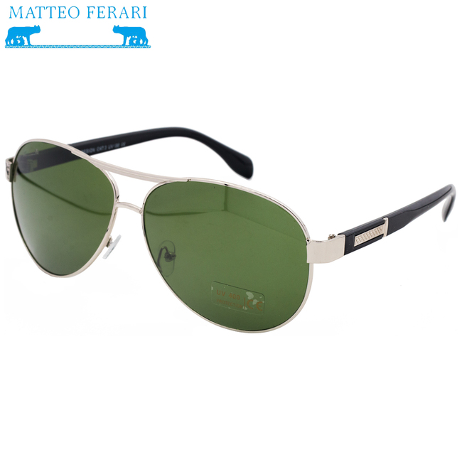 Ochelari de soare Bărbătești, Matteo Ferari, UV400, stil Aviator, MFJH-054S