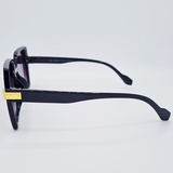 Ochelari de soare pentru Femei, Matteo Ferari, UV400, Ramă Neagră, MFJH-139BK