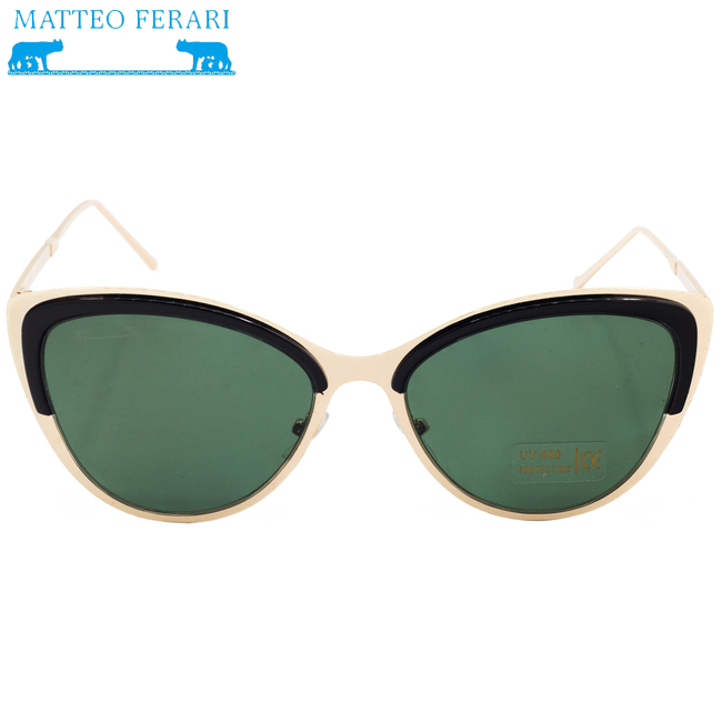 Ochelari de soare, Matteo Ferari, Cat eye, UV400, MFJH-055G