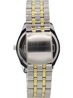 Ceas bărbătesc casual Ulysses WM001BKSG bicolor cu ecranul negru brățară